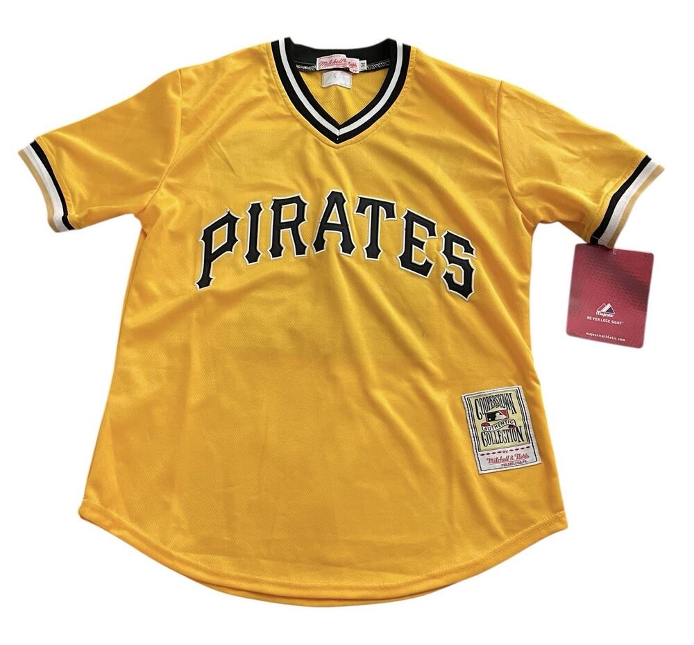 Andrew McCutchen #22 Pittsburgh Pirates Mitchell & Ness Gold Throwback Jersey
